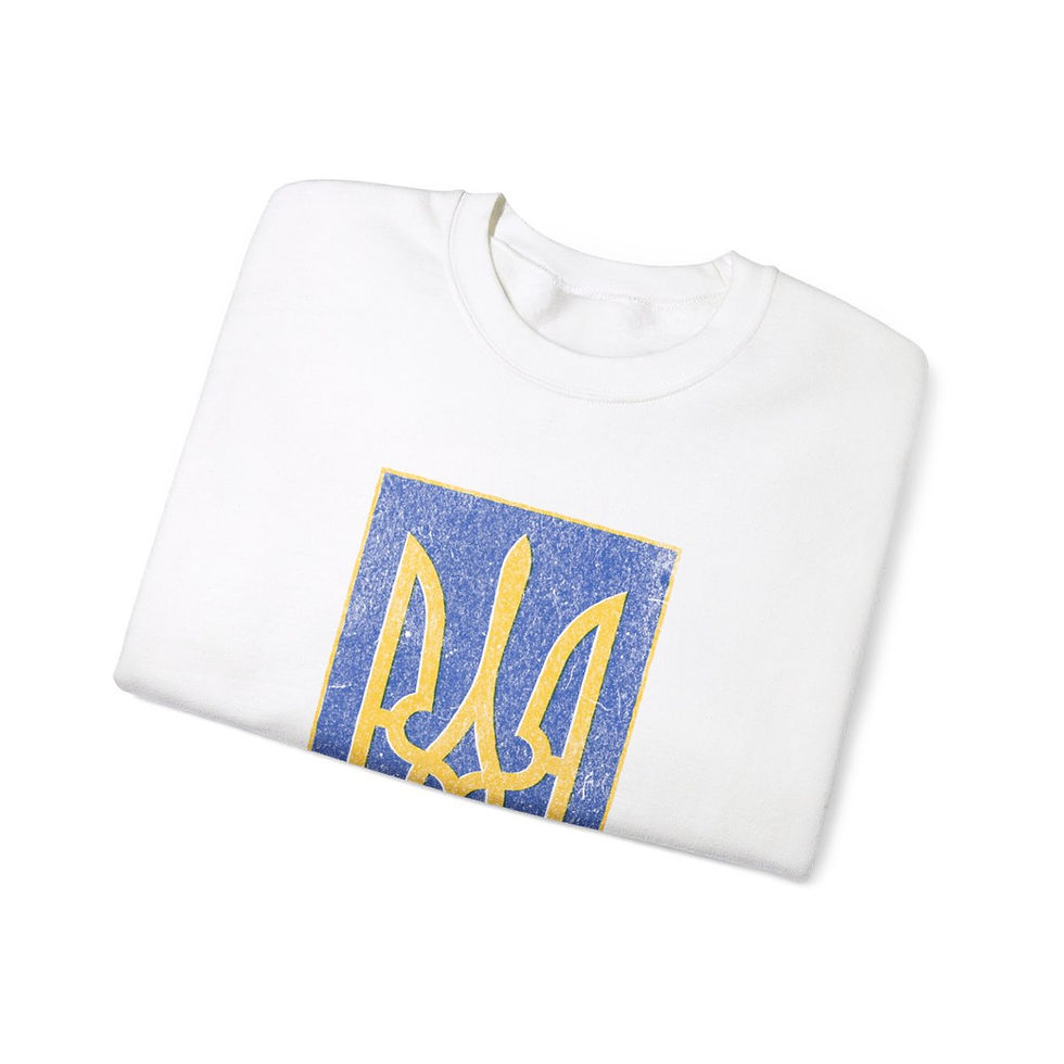 Thumbnail: Ukraine Tryzub 2: Unisex Heavy Blend™ Crewneck Sweatshirt