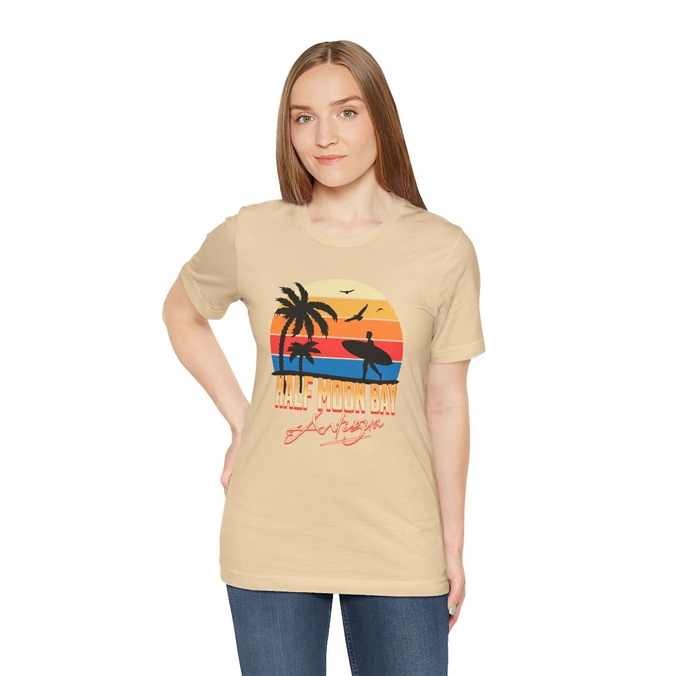 Thumbnail: Antigua Half Moon Bay: Unisex Jersey Short Sleeve Tee