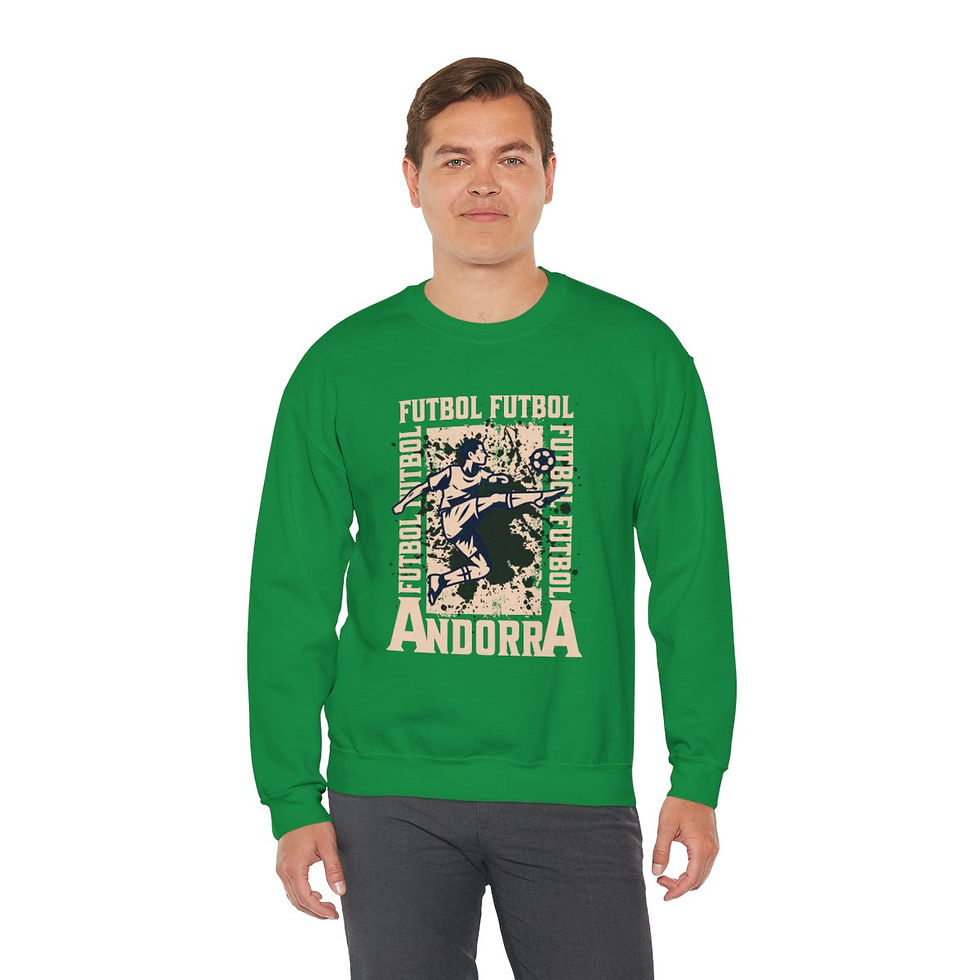 Thumbnail: Futbol Andorra: Unisex Heavy Blend™ Crewneck Sweatshirt