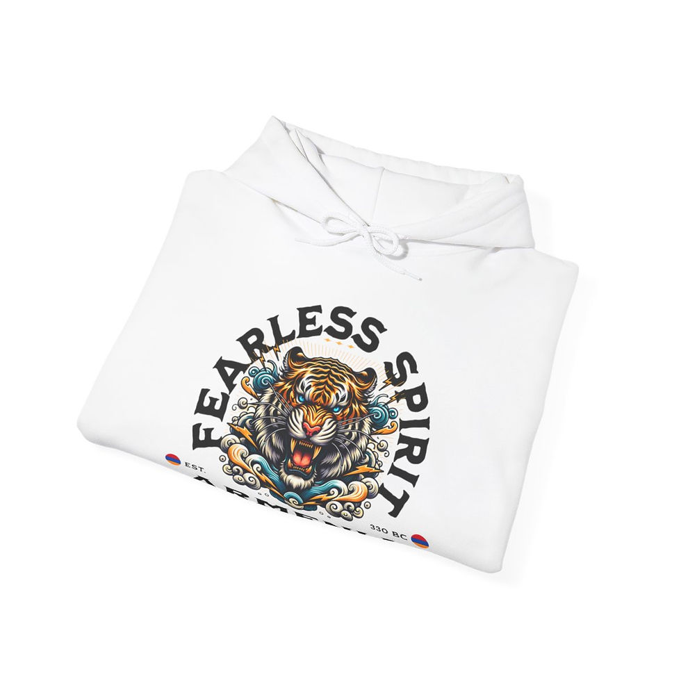 Thumbnail: Fearless Spirit Armenia: Unisex Heavy Blend™ Hooded Sweatshirt