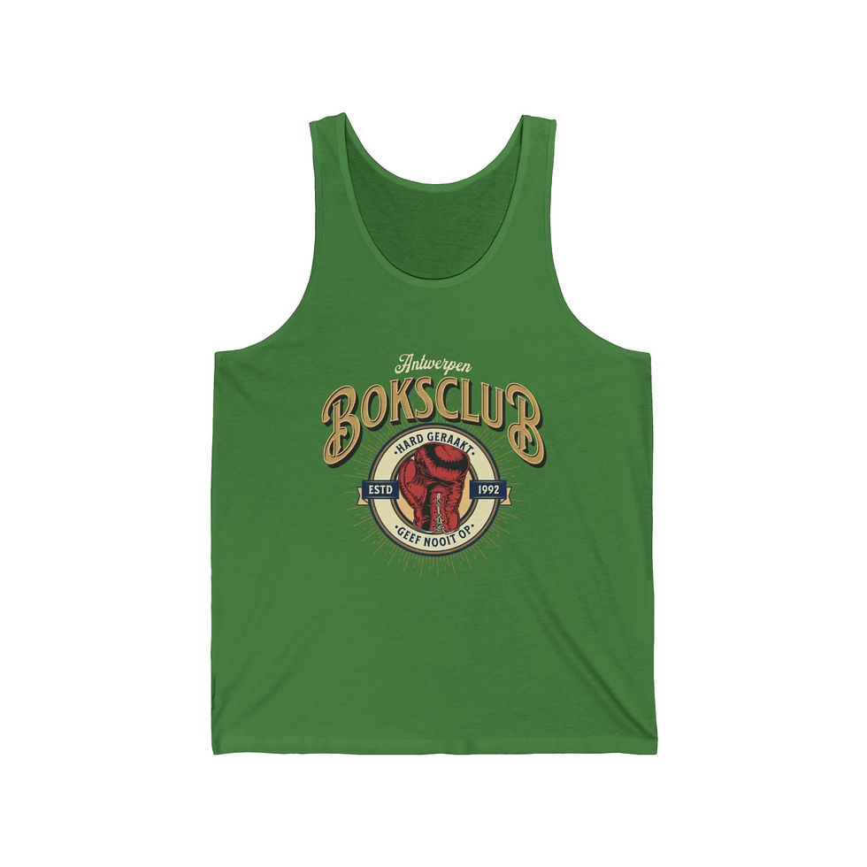Thumbnail: Antwerp Belgium Boxing: Unisex Jersey Tank