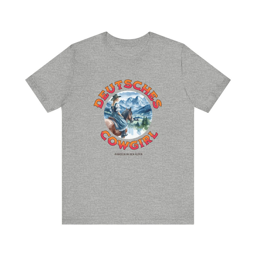 Thumbnail: Deutsches Cowgirl Germany: Unisex Jersey Short Sleeve Tee