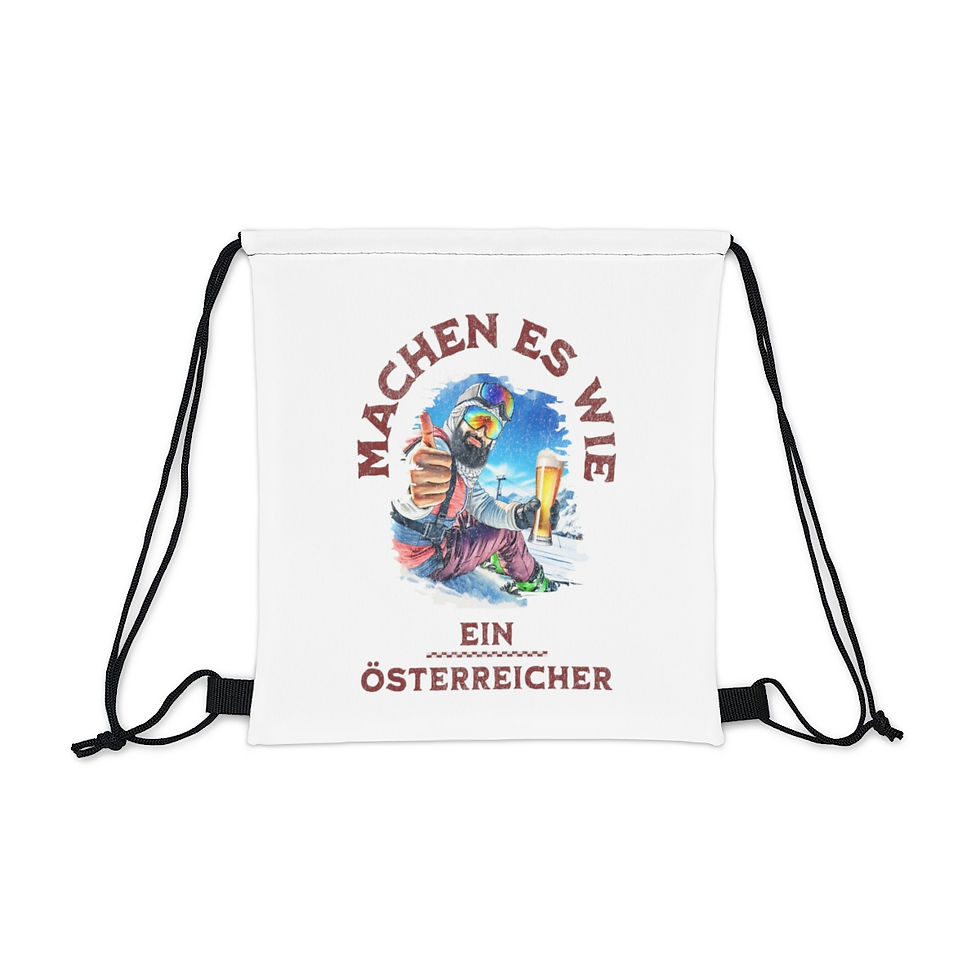 Thumbnail: Machen Es Wie Ein Oesterreicher: Outdoor Drawstring Bag