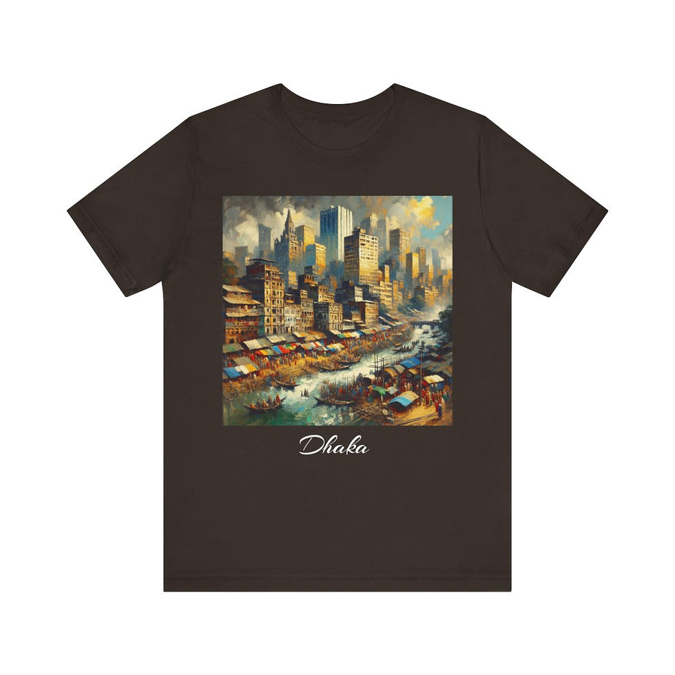 Thumbnail: Dhaka Bangladesh: Unisex Jersey Short Sleeve Tee