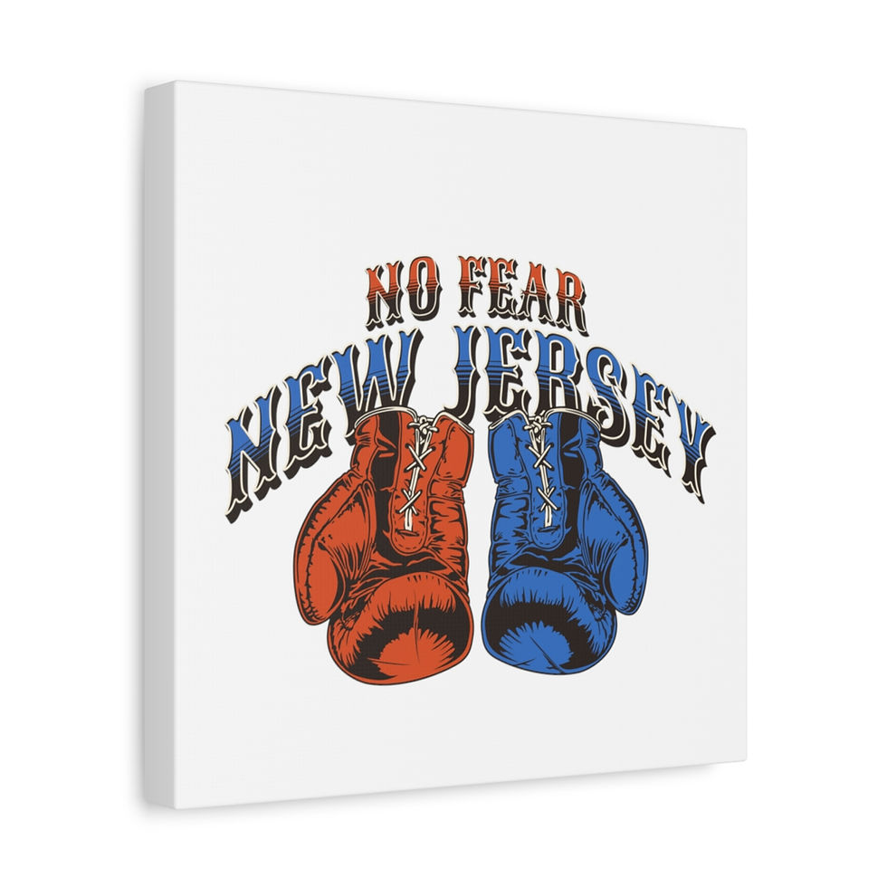 Thumbnail: No Fear New Jersey: Matte Canvas, Stretched, 1.25"