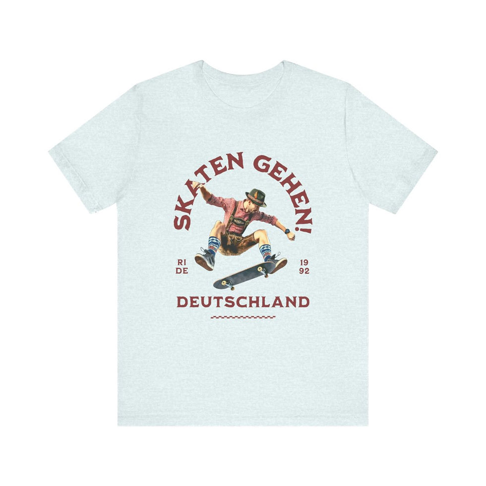 Thumbnail: Skaten Gehen Germany: Unisex Jersey Short Sleeve Tee