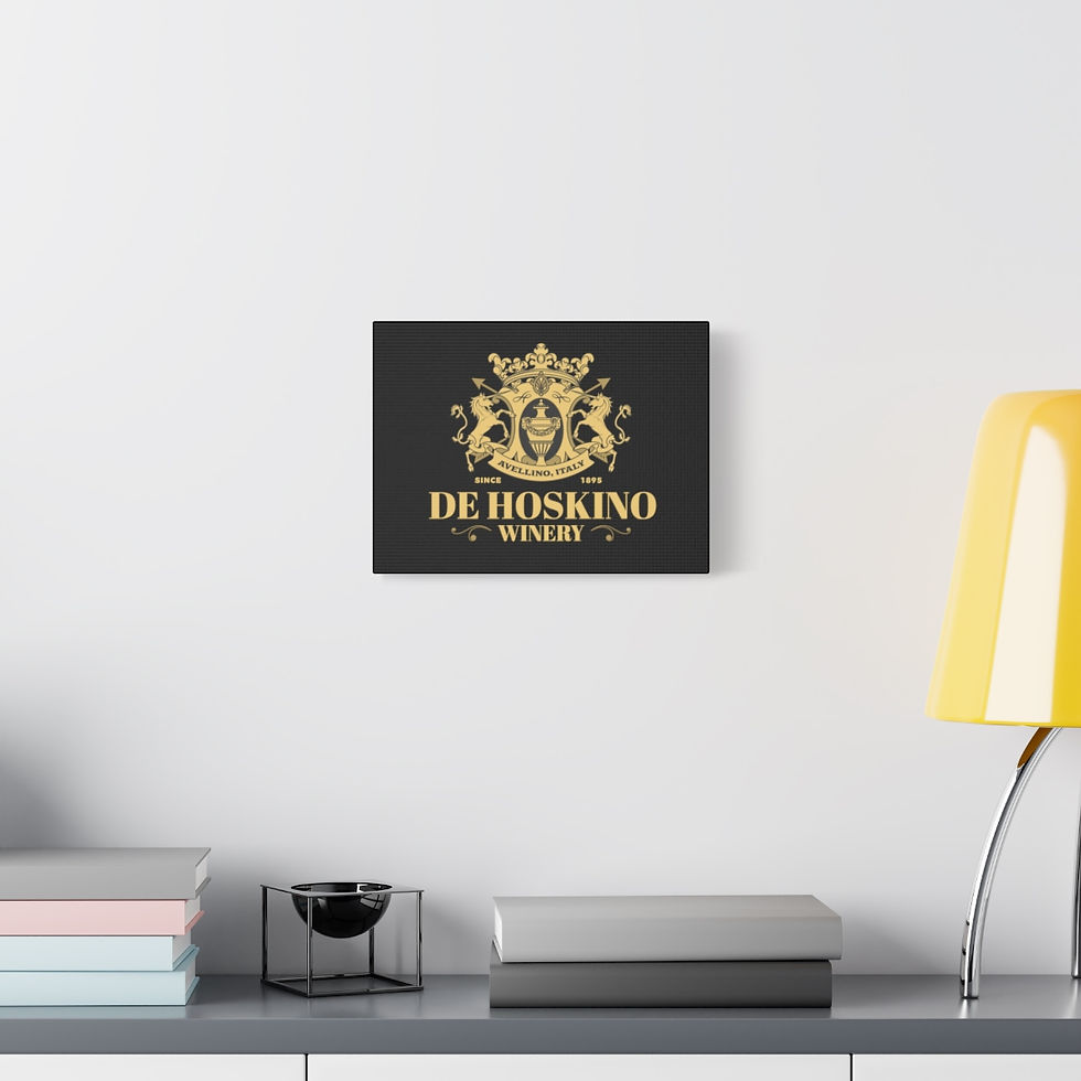 Thumbnail: De Hoskino Winery Italy: Matte Canvas, Stretched, 1.25"