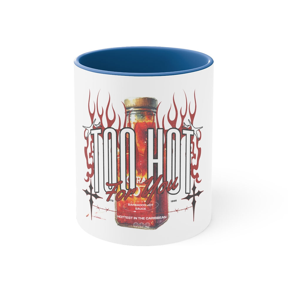 Thumbnail: Barbados Hot Sauce: Accent Coffee Mug, 11oz