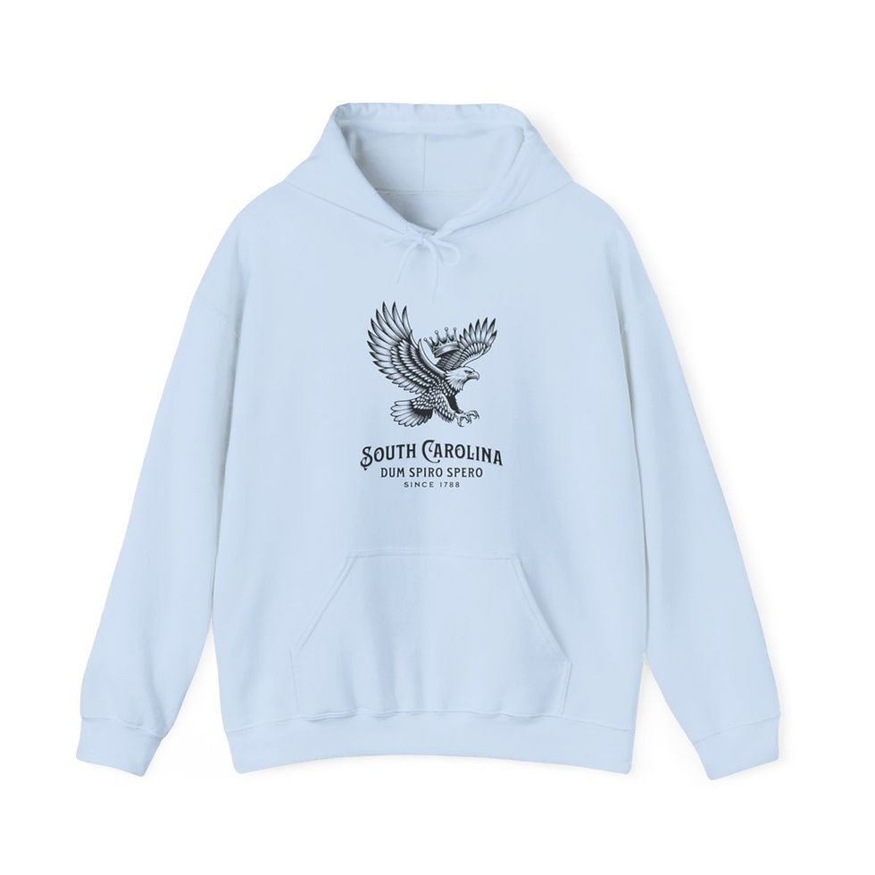 Thumbnail: South Carolina Eagle: Unisex Heavy Blend™ Hooded Sweatshirt