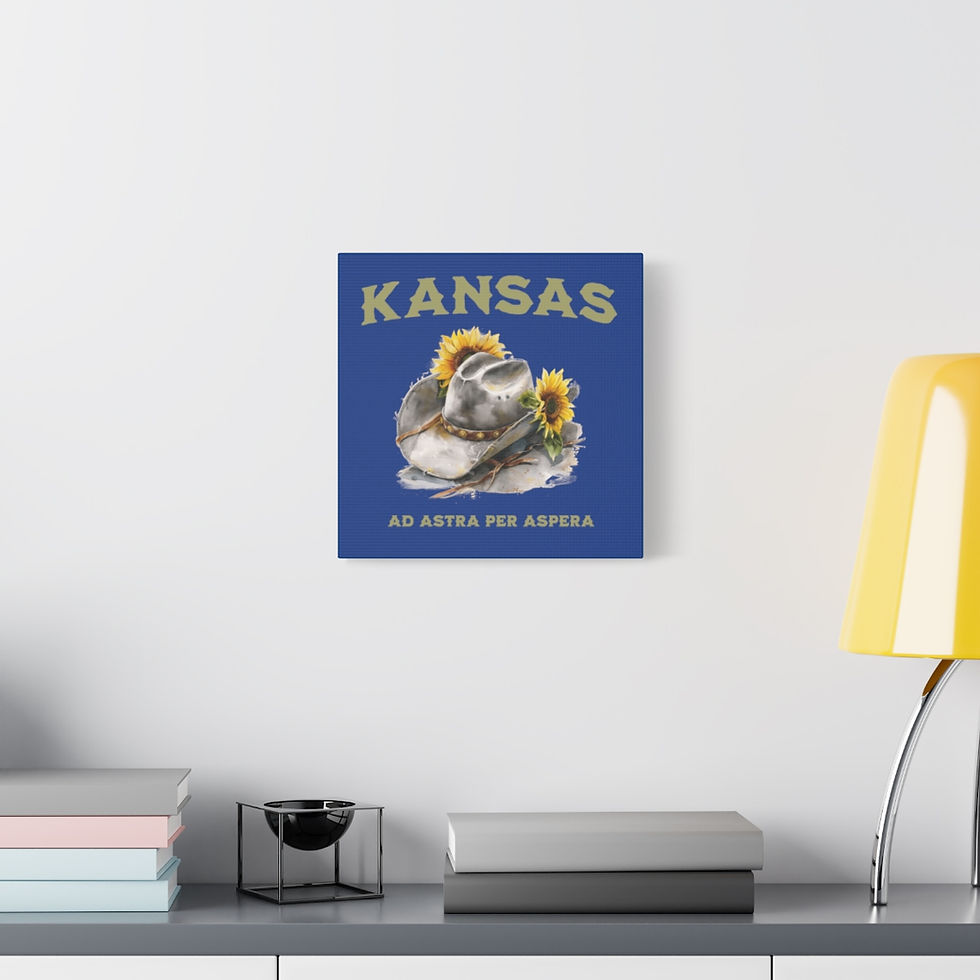 Thumbnail: Kansas Ad Astra: Matte Canvas, Stretched, 1.25"