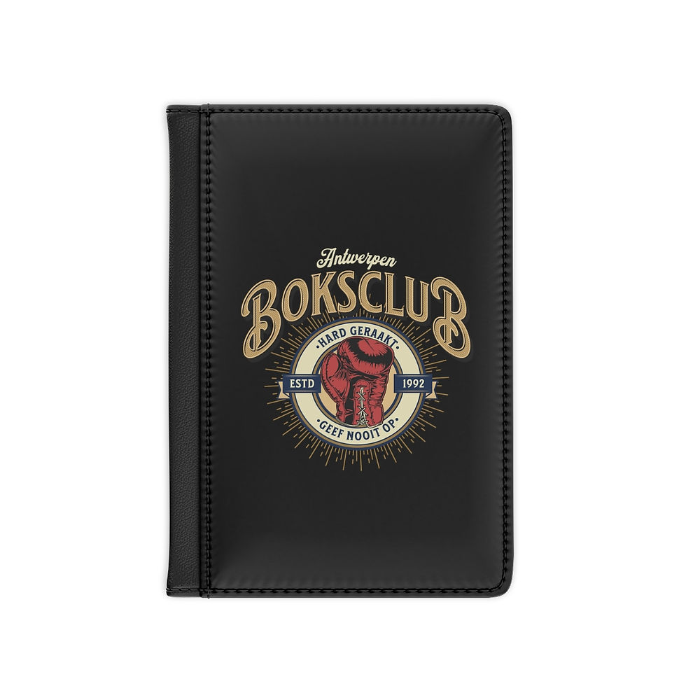Antwerp Belgium Boxing: Passport Cover