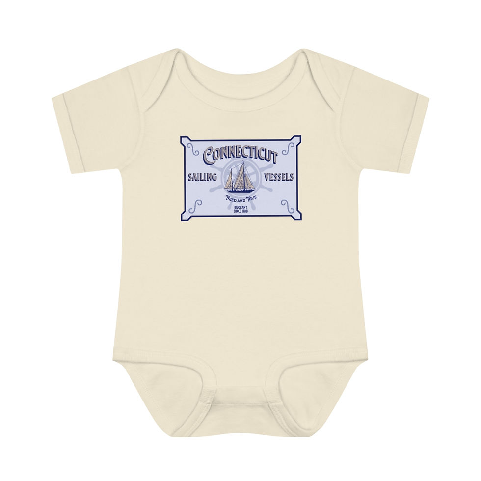 Thumbnail: Connecticut Vessels: Infant Baby Rib Bodysuit