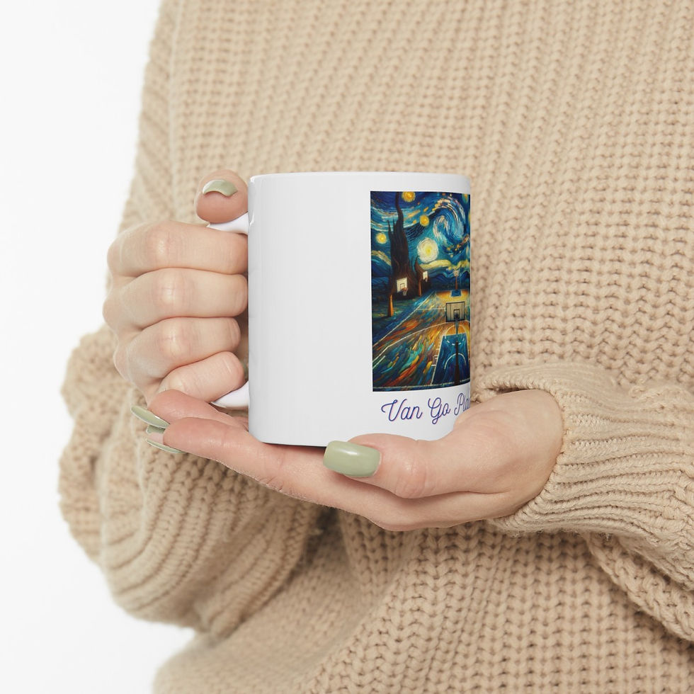 Thumbnail: Van Go Play Ball: Ceramic Mug, (11oz, 15oz)