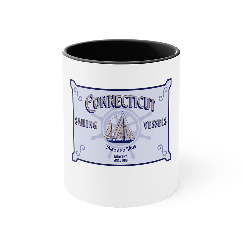 Thumbnail: Connecticut Vessels: Accent Coffee Mug, 11oz