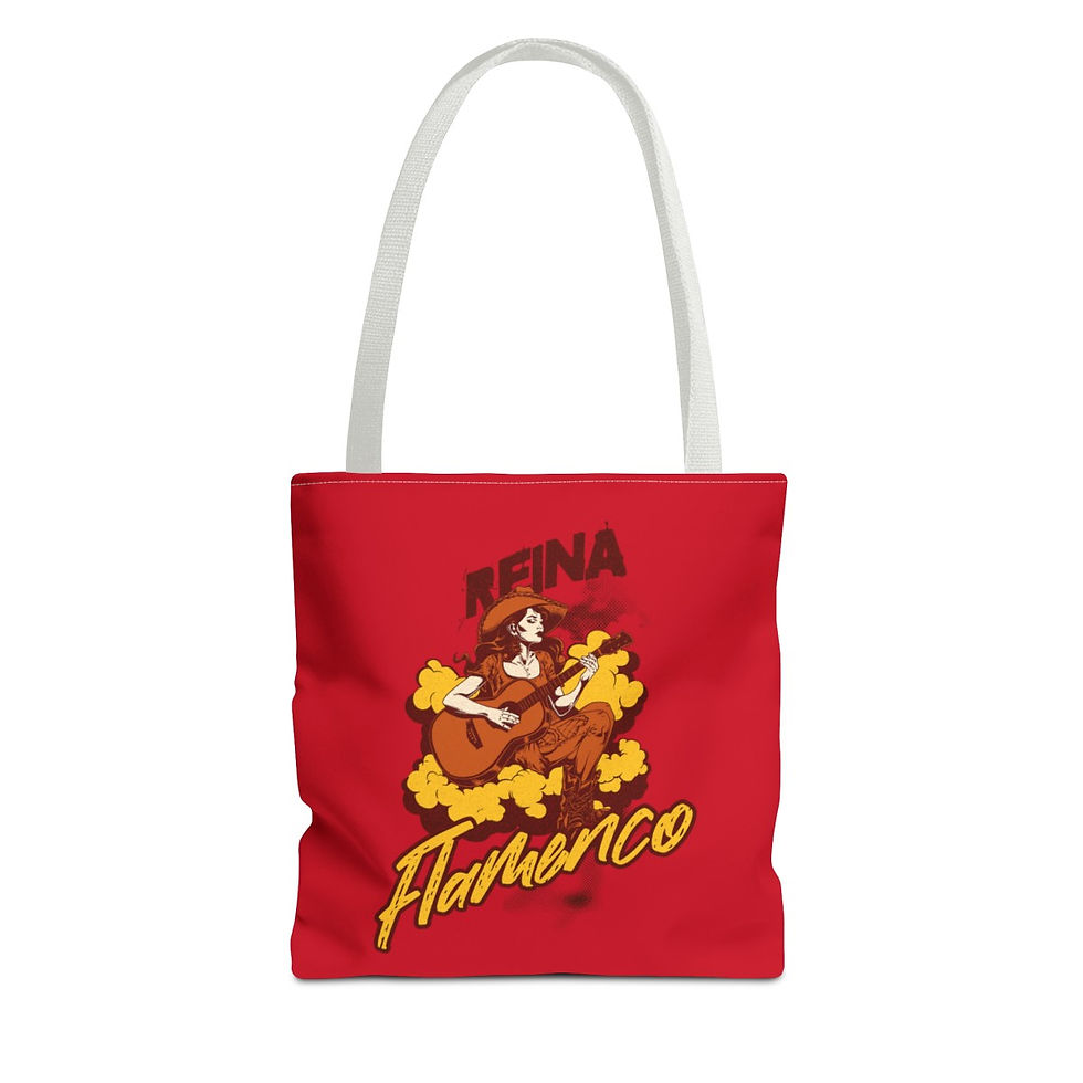 Thumbnail: Reina Flamenco Spain: Tote Bag (AOP)