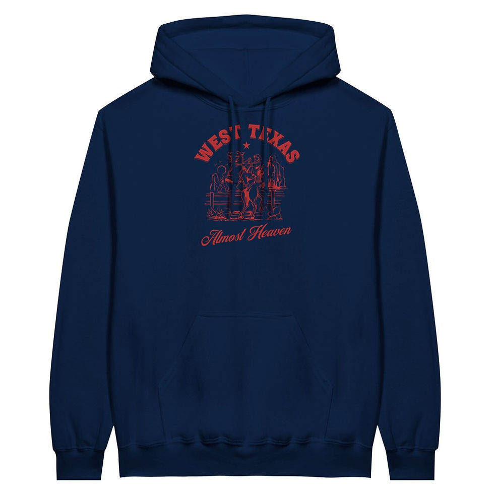 Thumbnail: West Texas Almost Heaven: Classic Unisex Pullover Hoodie