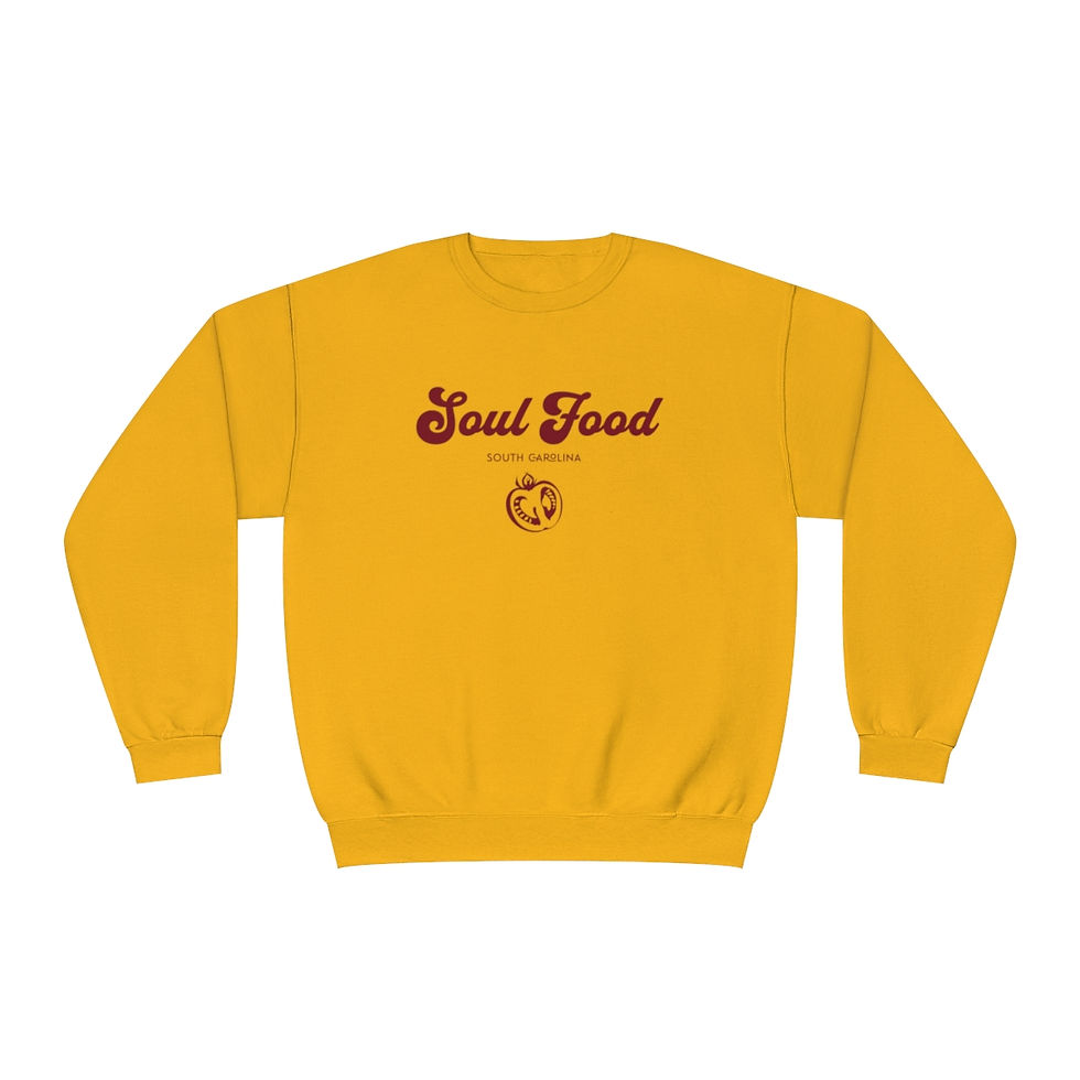 Thumbnail: Soul Food South Carolina: Unisex NuBlend® Crewneck Sweatshirt