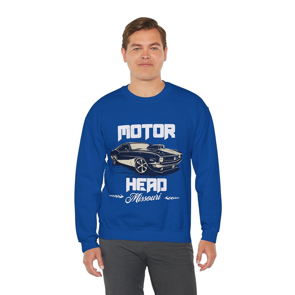 Thumbnail: Motorhead MO 2: Unisex Heavy Blend™ Crewneck Sweatshirt
