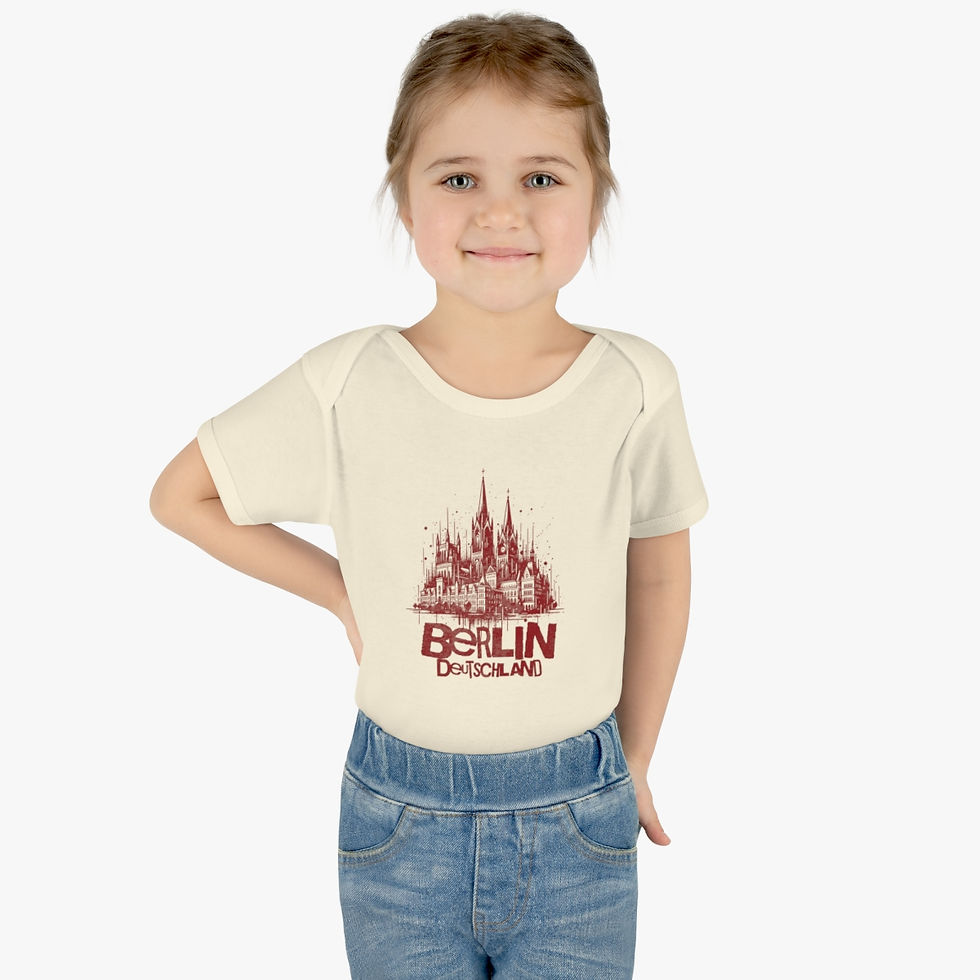 Thumbnail: Berlin Deutschland Germany: Infant Baby Rib Bodysuit