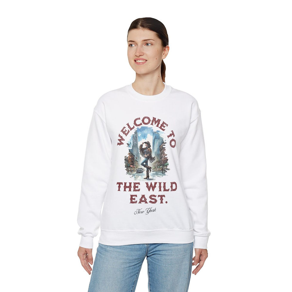 Thumbnail: The Wild East NY: Unisex Heavy Blend™ Crewneck Sweatshirt