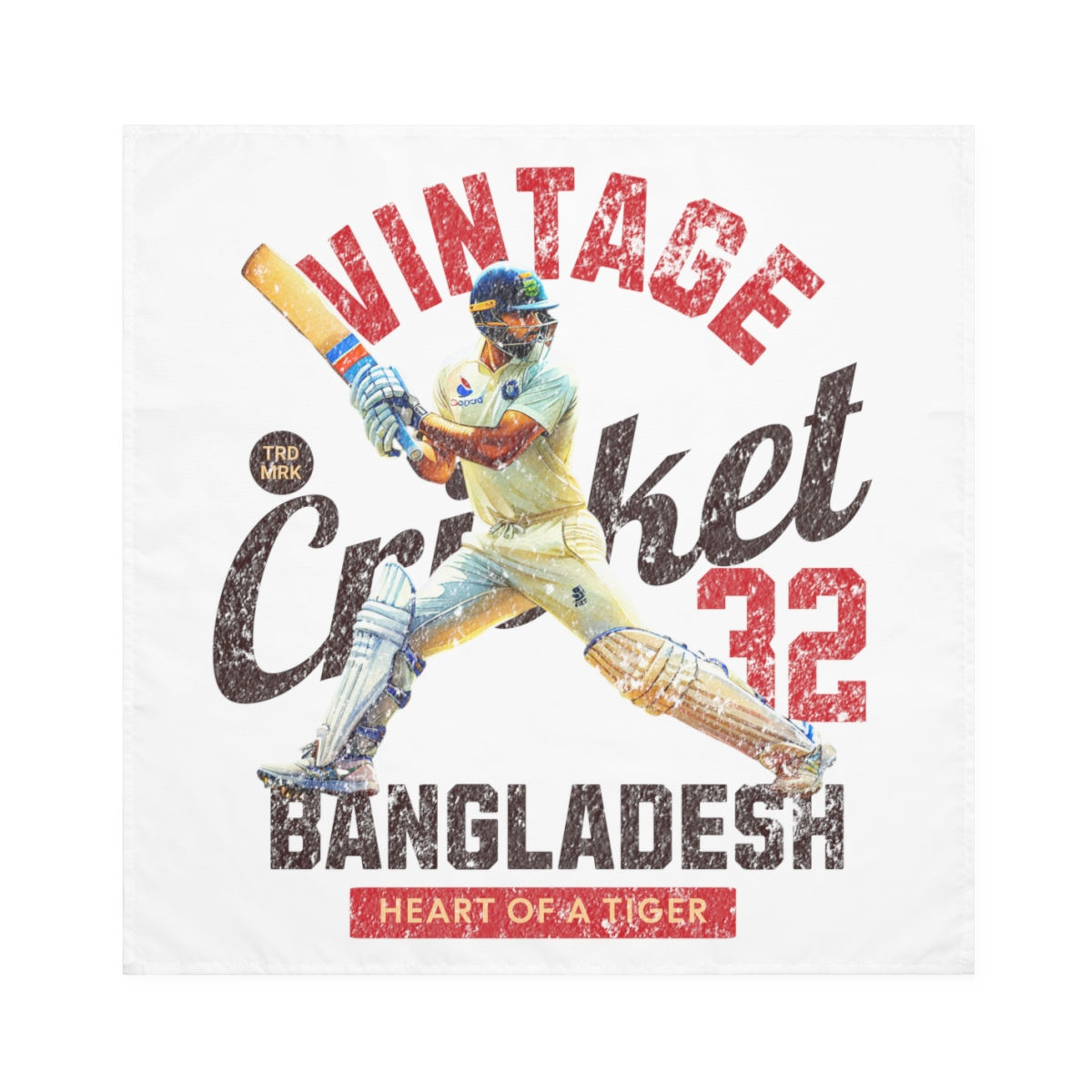 Vintage Cricket Bangladesh: Cloth Napkins