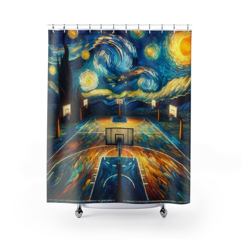 Thumbnail: Van Go Play Ball: Shower Curtains