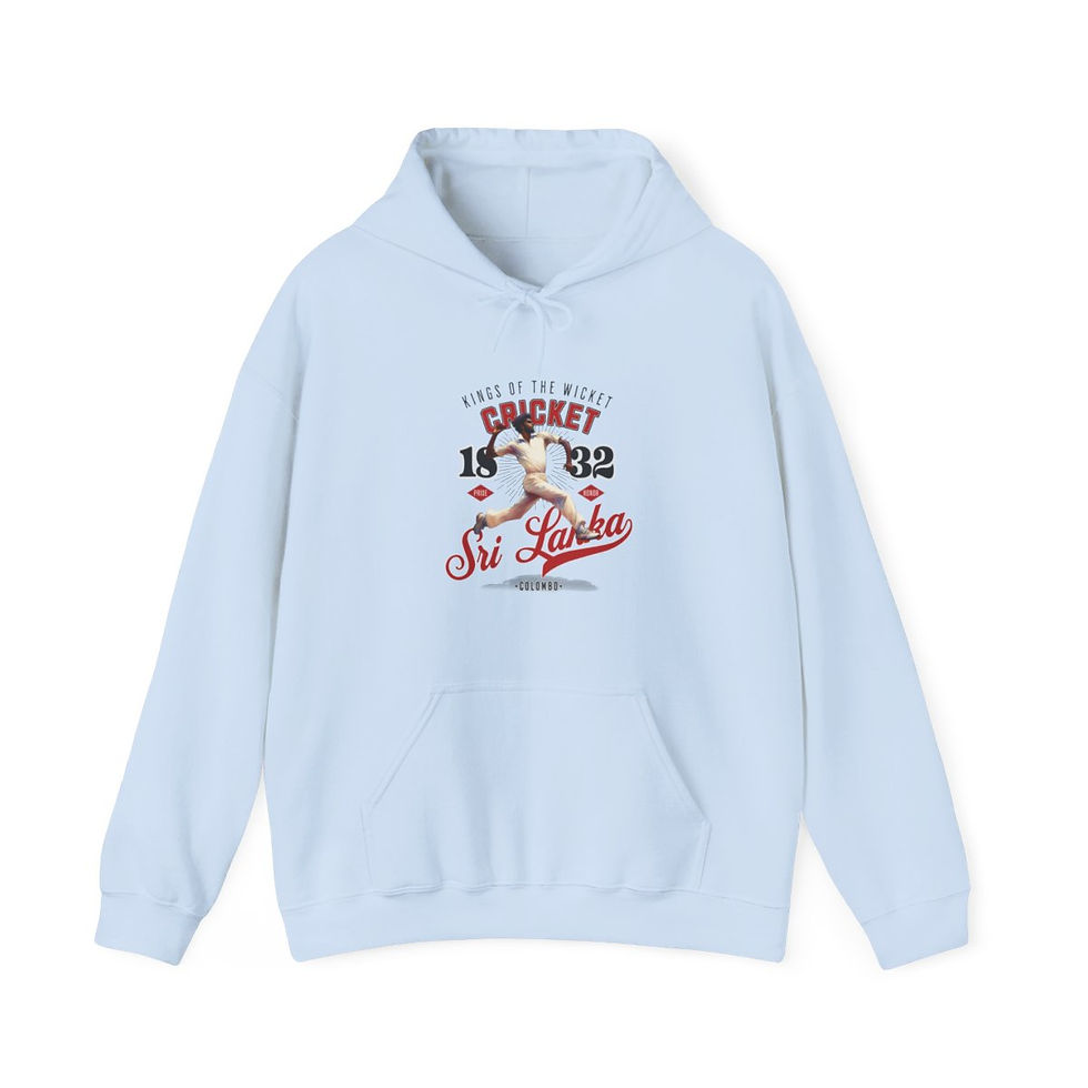 Thumbnail: Cricket Sri Lanka Old Style: Unisex Heavy Blend™ Hooded Sweatshirt