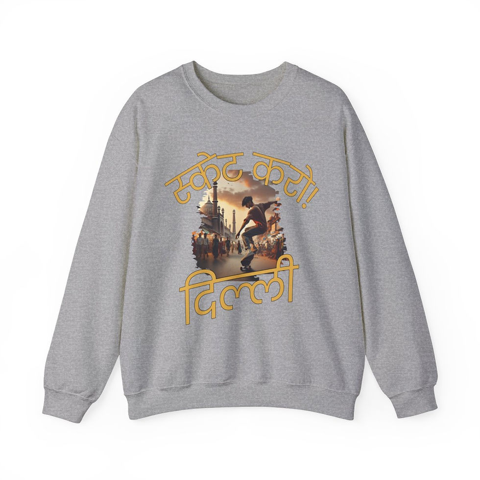 Thumbnail: Go Skate Delhi: Unisex Heavy Blend™ Crewneck Sweatshirt