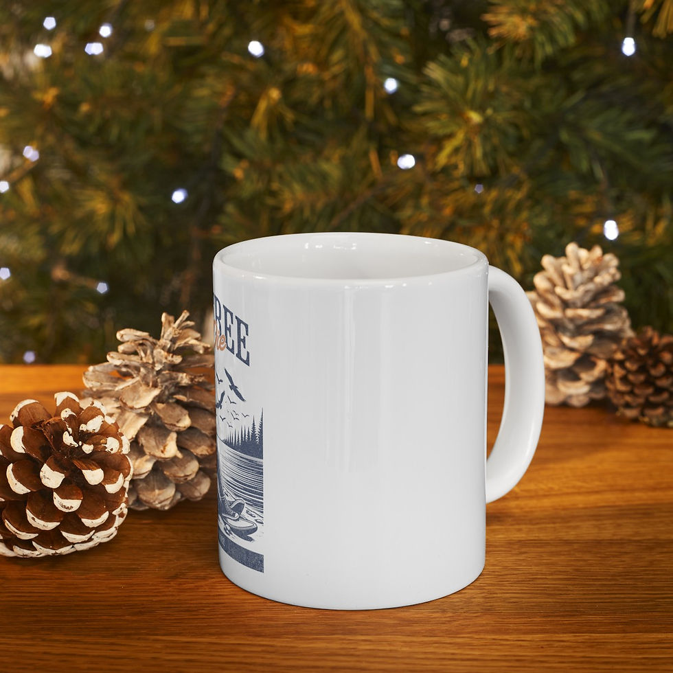 Thumbnail: Live Free or Die New Hampshire: Ceramic Mug, (11oz, 15oz)