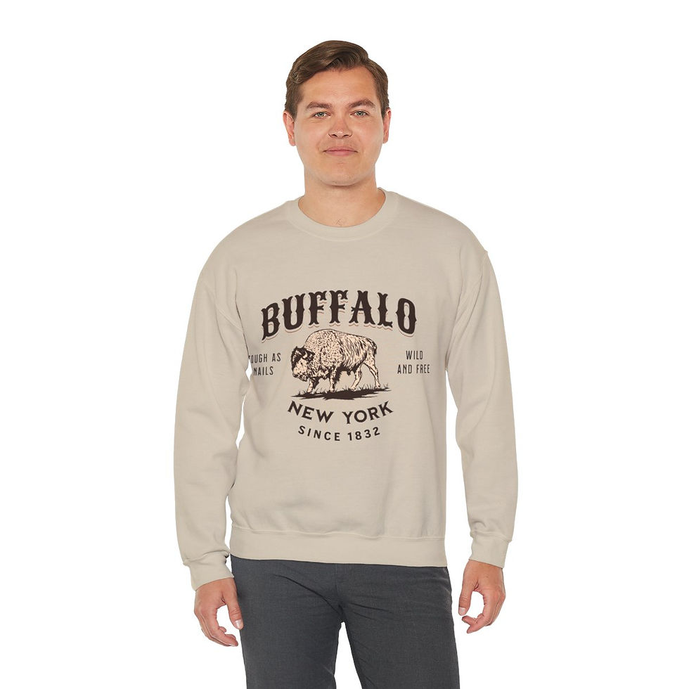 Thumbnail: Buffalo NY: Unisex Heavy Blend™ Crewneck Sweatshirt
