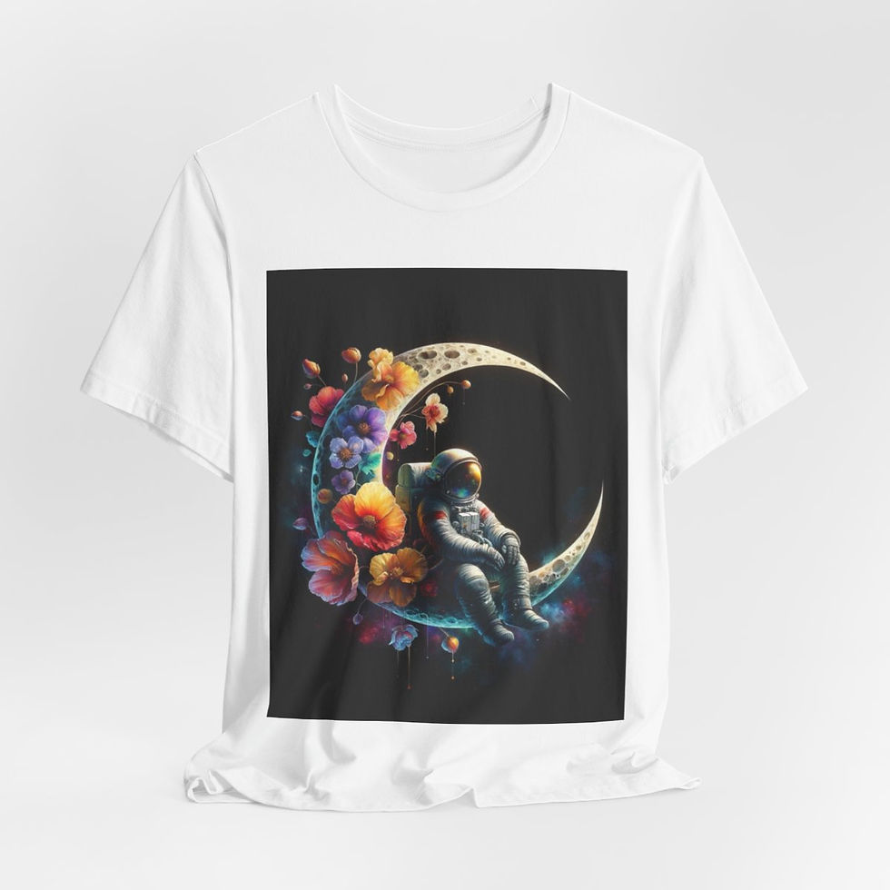 Thumbnail: Moon 2: Unisex Jersey Short Sleeve Tee