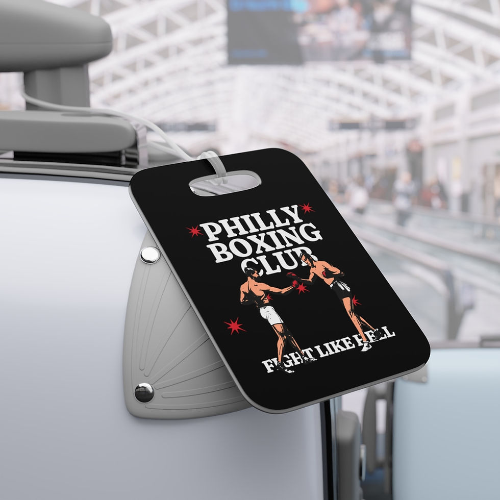 Thumbnail: Philly Boxing Club Pennsylvania: Luggage Tags