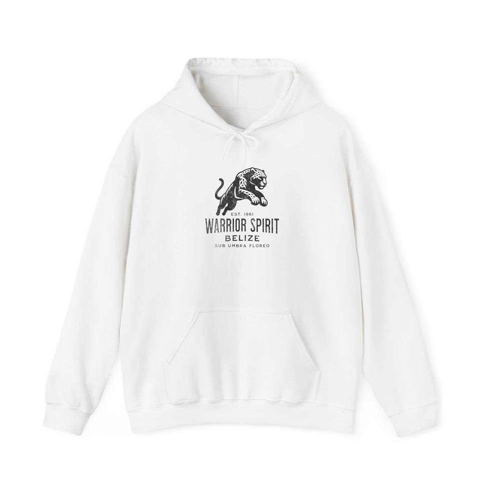 Thumbnail: Warrior Spirit Belize: Unisex Heavy Blend™ Hooded Sweatshirt