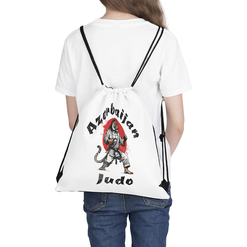 Thumbnail: Azeri Judo: Outdoor Drawstring Bag