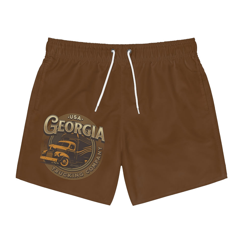 Thumbnail: Georgia Trucking: Swim Trunks (AOP)