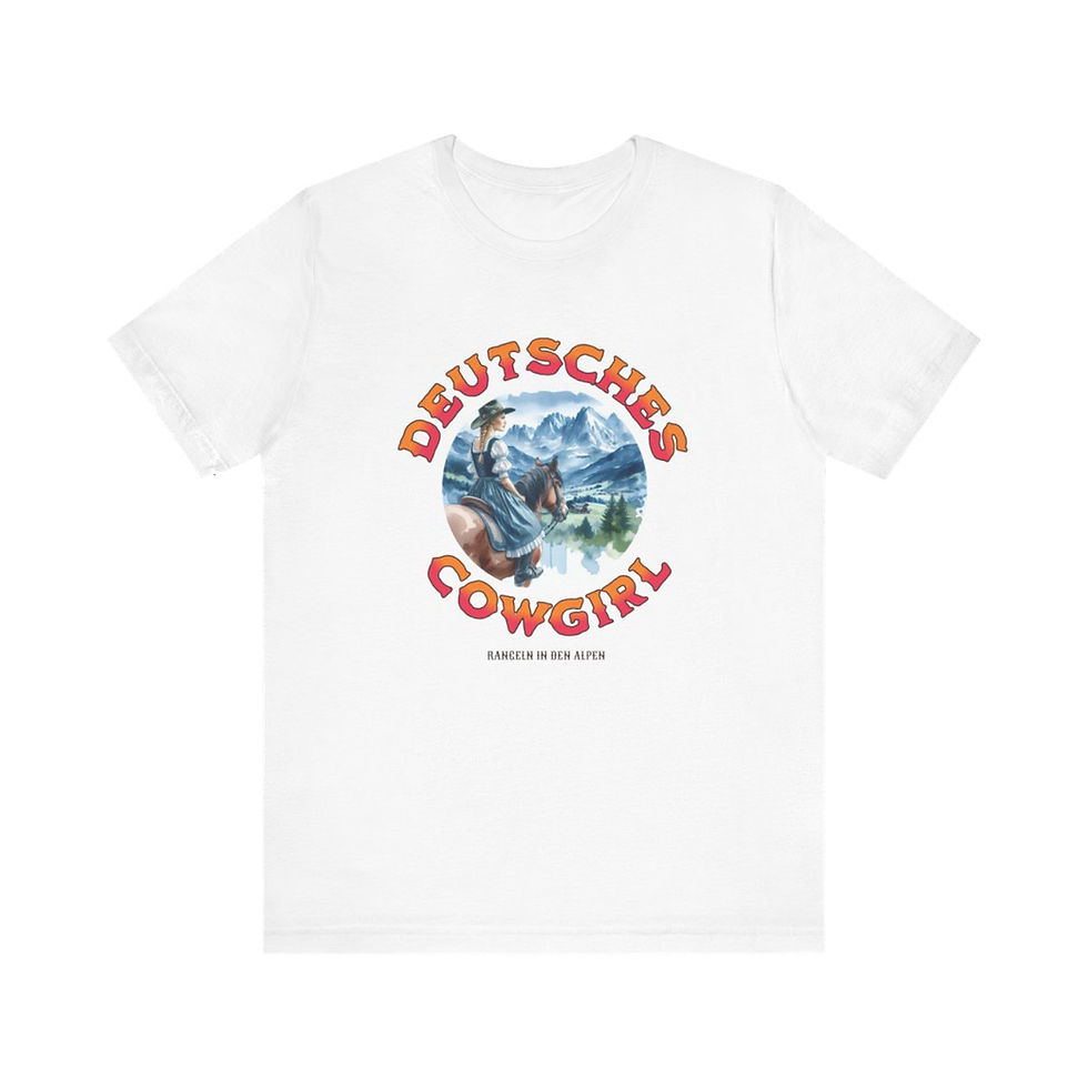 Thumbnail: Deutsches Cowgirl Germany: Unisex Jersey Short Sleeve Tee