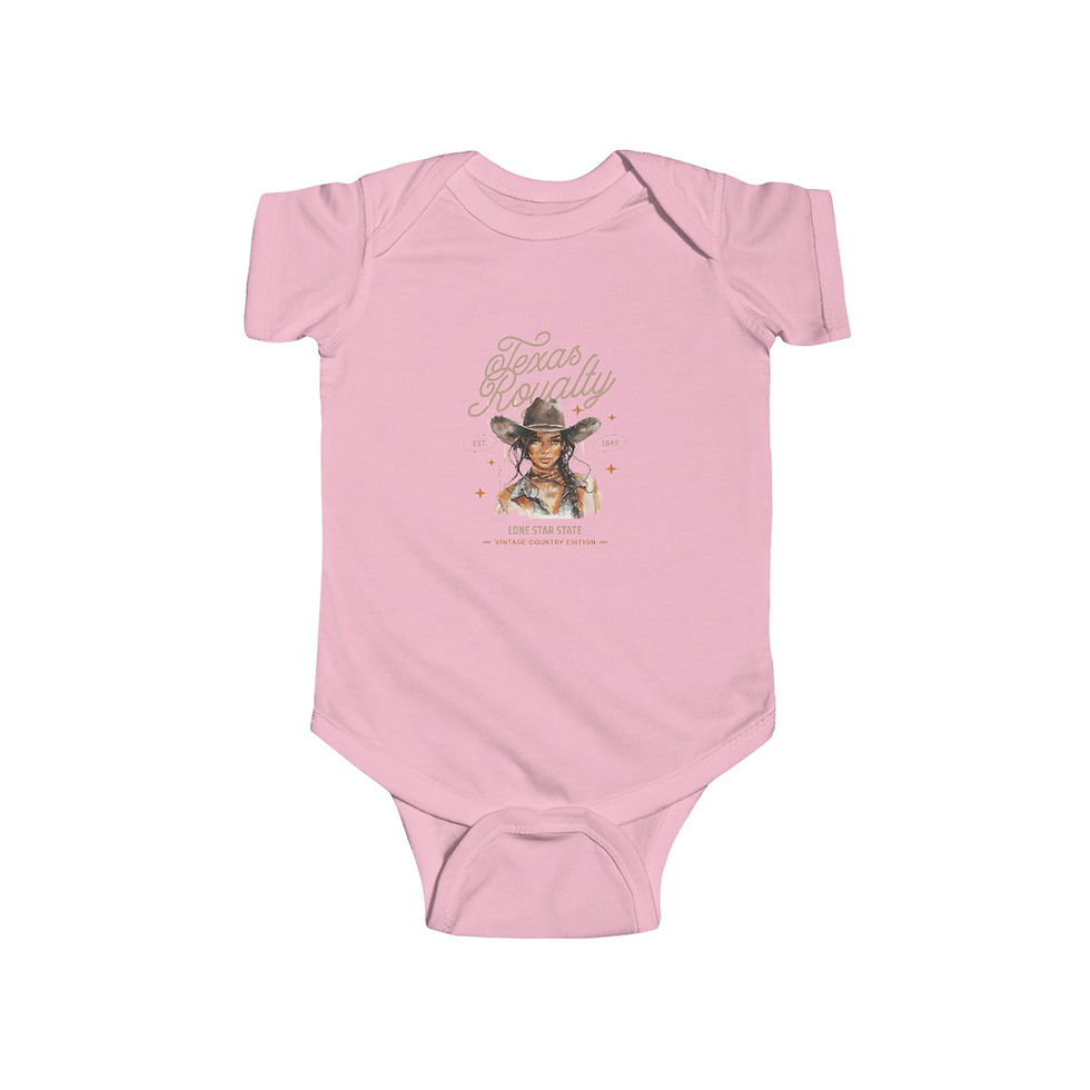 Thumbnail: Texas Royalty: Infant Fine Jersey Bodysuit