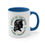 Thumbnail: Party in the back West Virginia: Accent Coffee Mug, 11oz