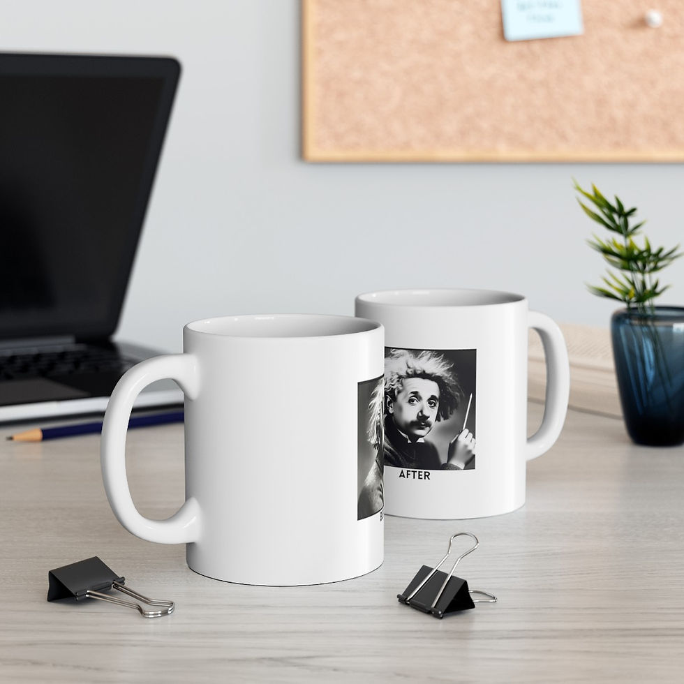 Thumbnail: Before After: Ceramic Mug, (11oz, 15oz)