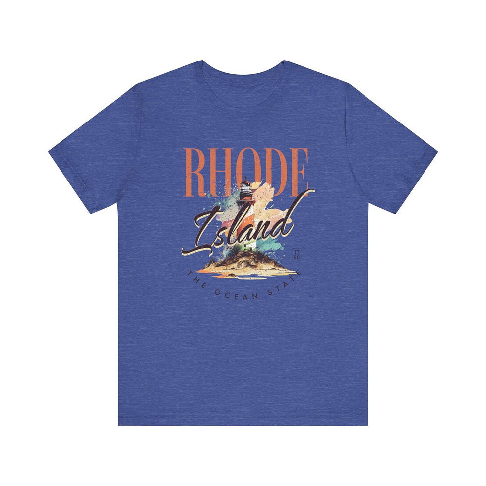 Thumbnail: Rhode Island Proud: Unisex Jersey Short Sleeve Tee