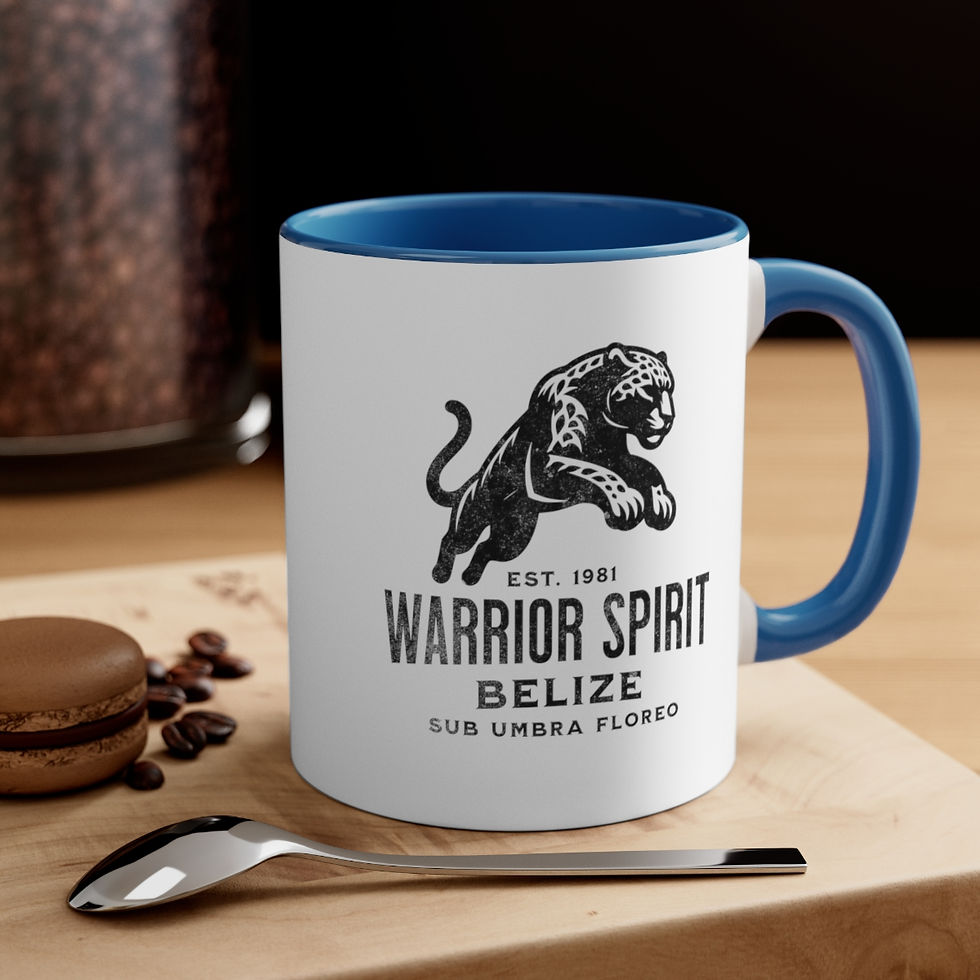 Thumbnail: Warrior Spirit Belize: Accent Coffee Mug, 11oz