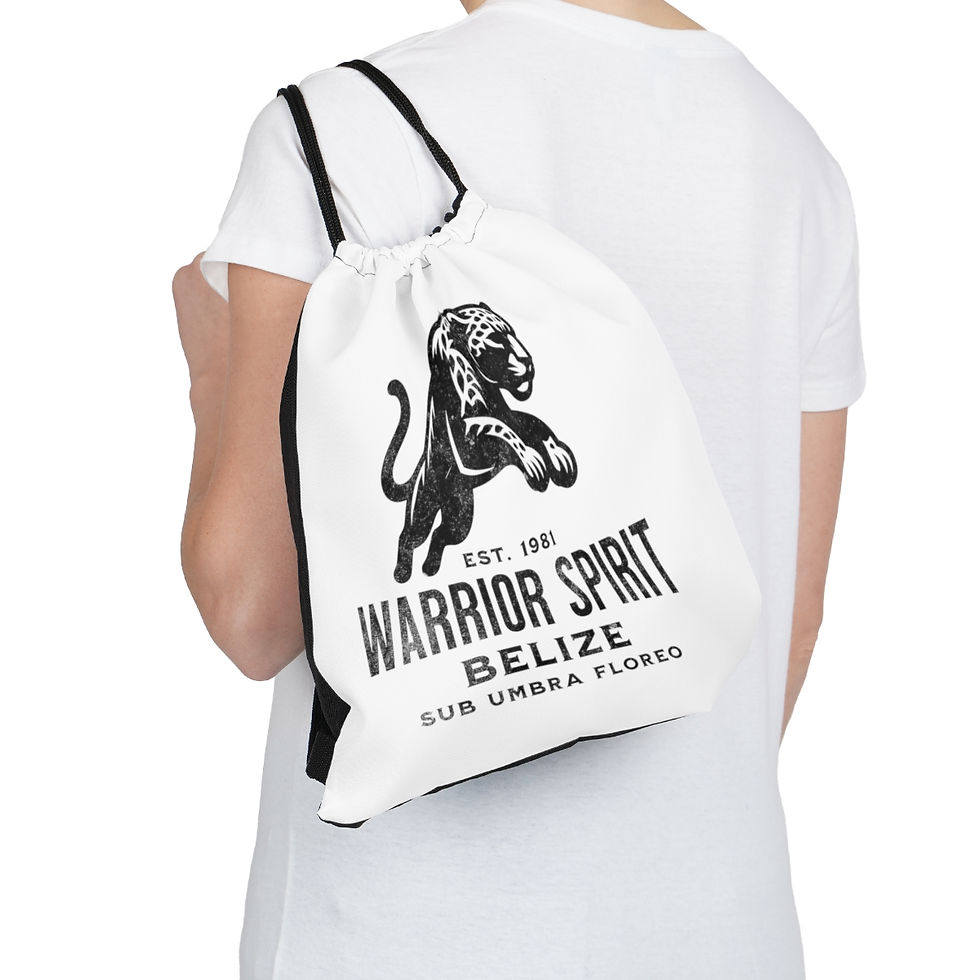 Thumbnail: Warrior Spirit Belize: Outdoor Drawstring Bag