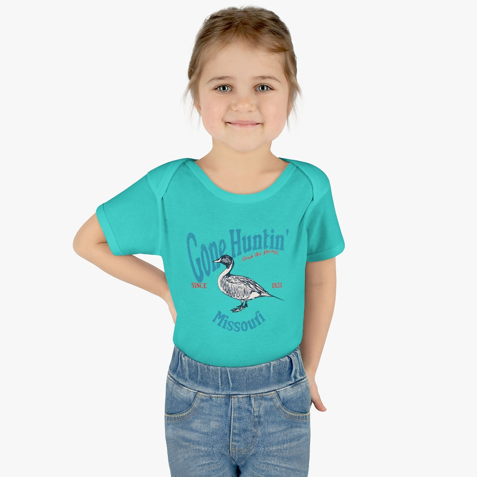 Thumbnail: Gone Huntin' Missouri: Infant Baby Rib Bodysuit