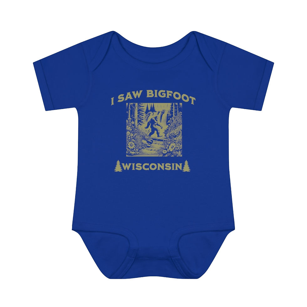 Thumbnail: Bigfoot Wisconsin: Infant Baby Rib Bodysuit