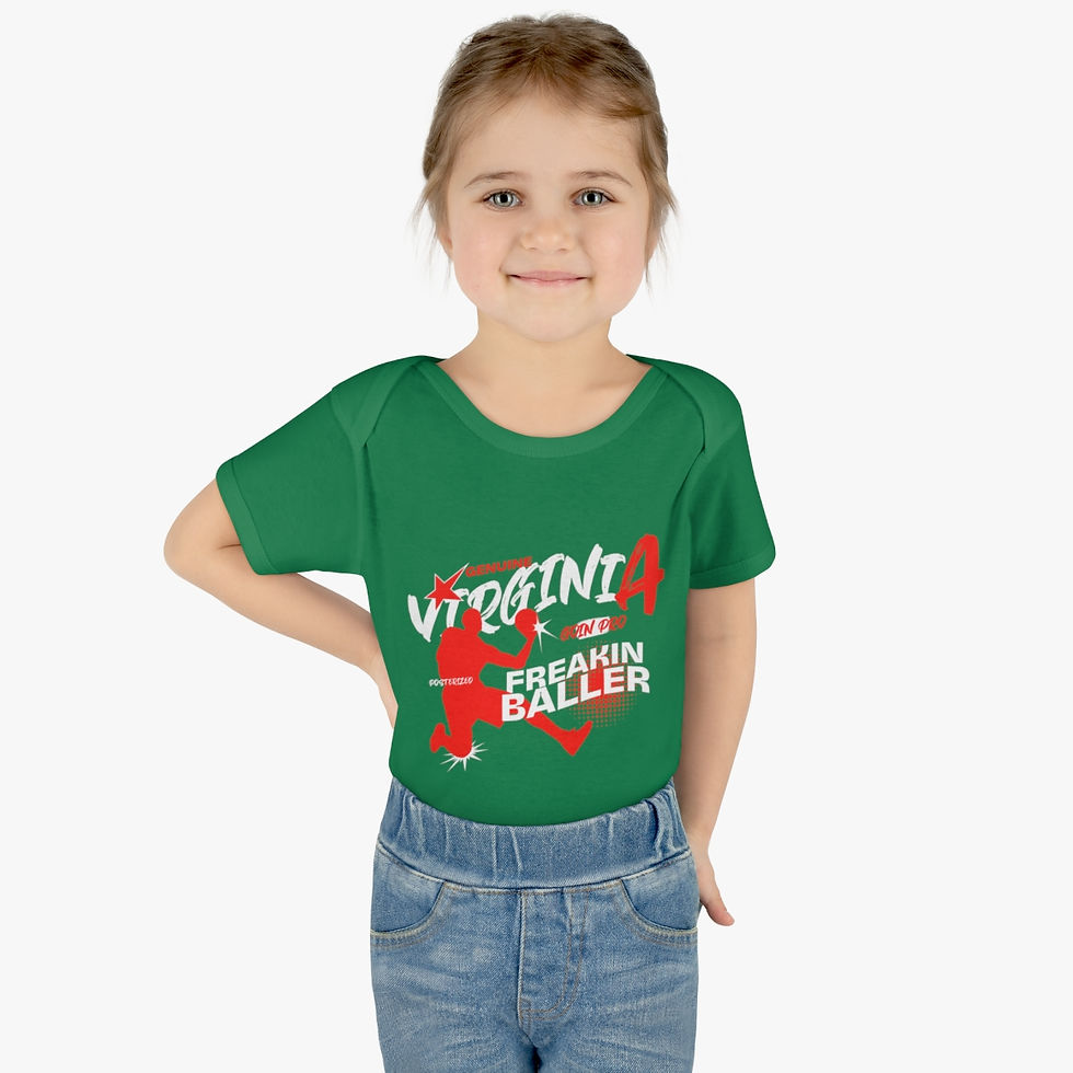 Thumbnail: Virginia Baller 2: Infant Baby Rib Bodysuit
