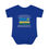 Thumbnail: Rwanda Tough Birakomeye Infant Baby Rib Bodysuit