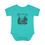 Thumbnail: Hike the 802: Infant Baby Rib Bodysuit