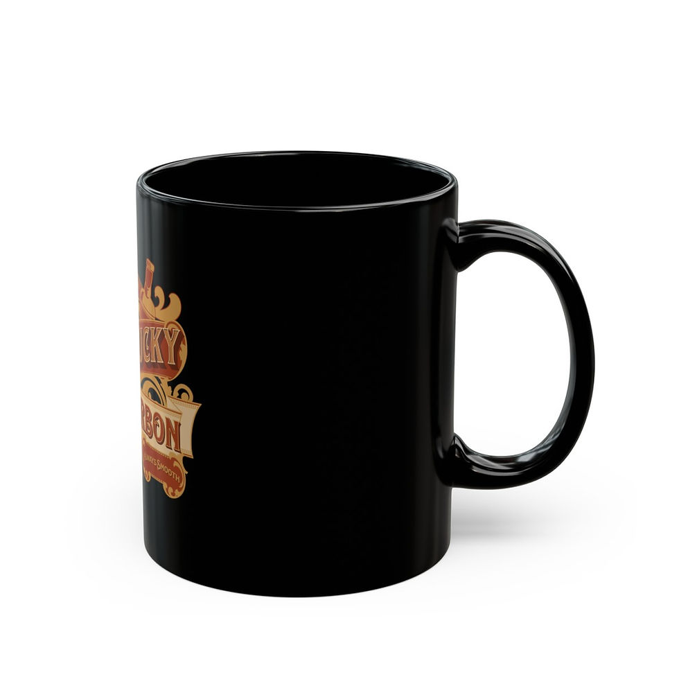 Thumbnail: Kentucky Bourbon: Black Mug (11oz, 15oz)