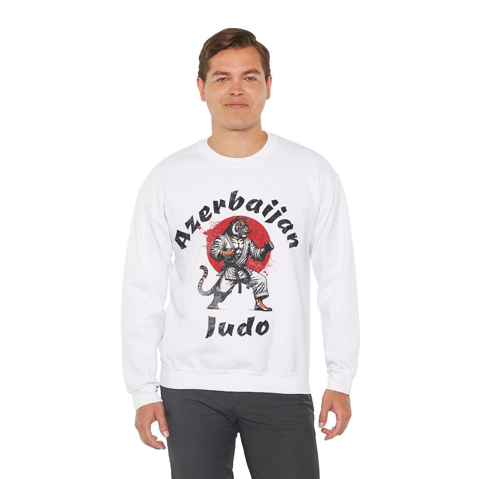 Thumbnail: Azeri Judo: Unisex Heavy Blend™ Crewneck Sweatshirt