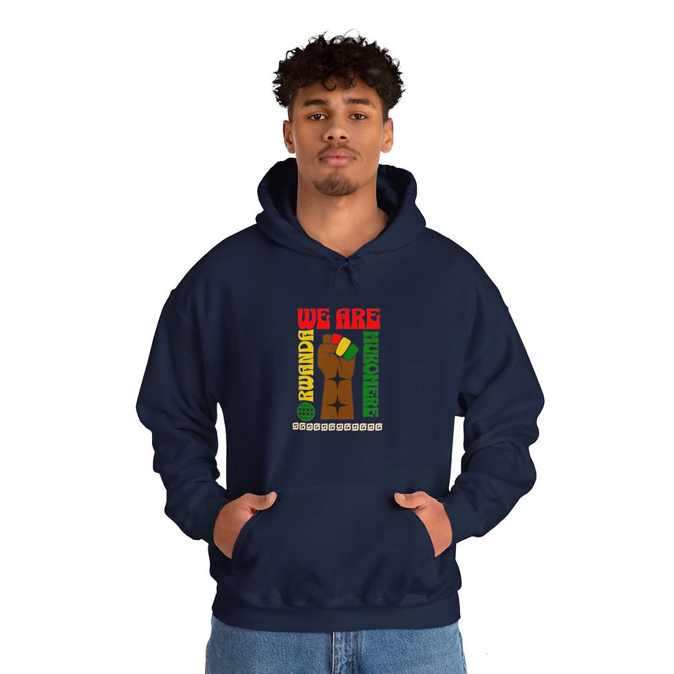 Thumbnail: Rwanda Strong: Unisex Heavy Blend™ Hooded Sweatshirt